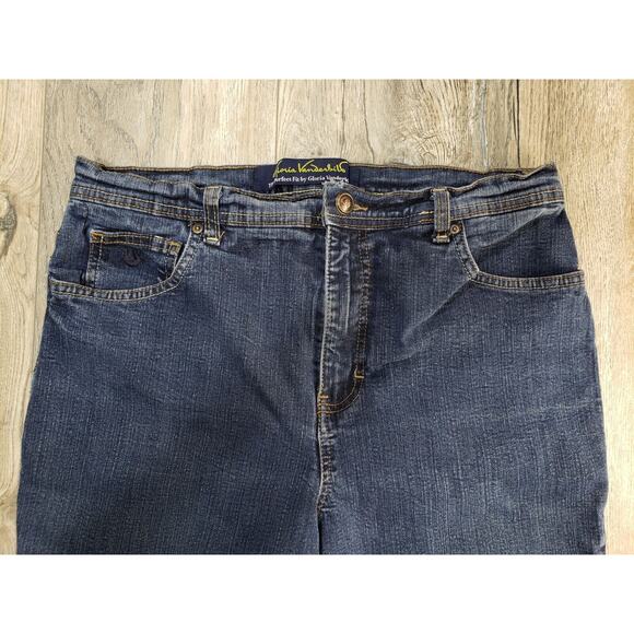 Gloria Vanderbilt Allyson Women's Size 12 Blue Denim Jeans - Picture 2 of 9